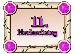 11. Hochzeitstag