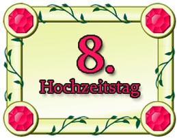 8. Hochzeitstag