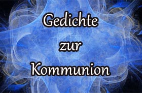 Gedichte zur Kommunion