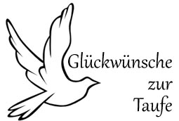 Glckwnsche zur Taufe